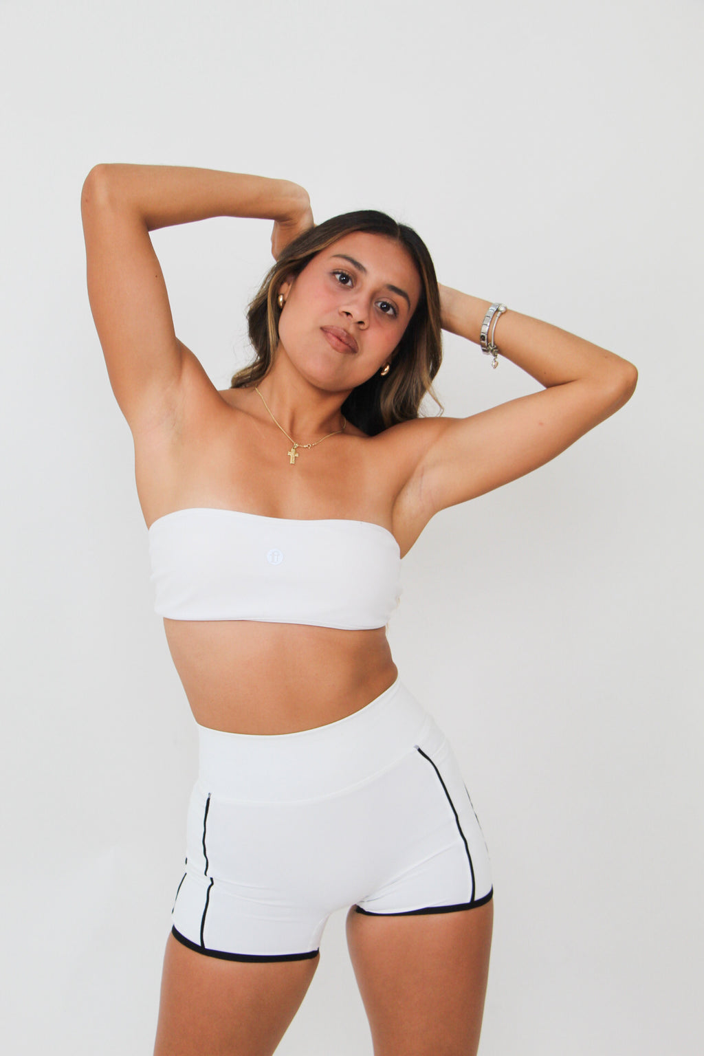 CrossBack Strapless Top
